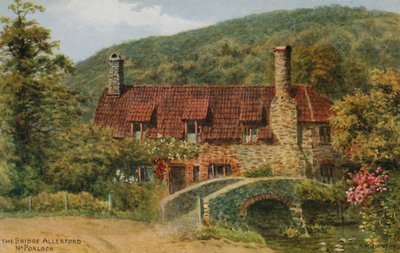 Die Brücke, Allerford, bei Porlock von Alfred Robert Quinton